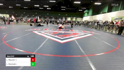 138 lbs Round Of 64 - Logan Maurer, PA vs Luke Siwinski, IL