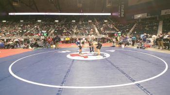 3A-150 lbs Quarterfinal - Tanner Hansen, Lyman vs Ty Albaugh, Torrington