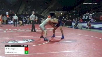 184 lbs Prelims - Zachary Braunagel, Illinois vs Anthony Orozco, Menlo