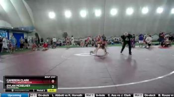 135 lbs Cons. Round 1 - Cameron Clark, Jay County Wrestling Club vs Dylan Mckelvey, Brownsburg