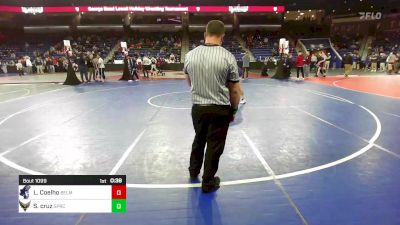 138 lbs Round Of 64 - Luke Coelho, Belmont vs Sonny Cruz, Springfield Central