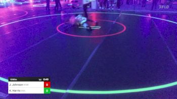 109 lbs Consi Of 16 #2 - Jameiah Johnson, Nebraska Wr Ac vs Kendyll Harris, Eaglecrest