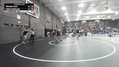 144 lbs Cons. Semi - Diego Santillan, St. Joseph vs Michael Nava, Stockdale