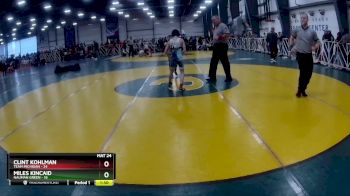 80 lbs Rd# 2 10:30am Friday - Clint Kohlman, Team Michigan vs Miles Kincaid, Nauman Green