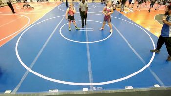 170 lbs Rr Rnd 3 - Audrina Collom, Pryor Tigers vs Allissa Tugmon, Locust Grove Youth Wrestling