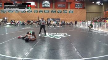 125 lbs Champ. Round 1 - Johny Navarrete, Cuesta vs Joseph Gonzales, Bakersfield College