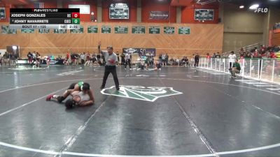 125 lbs Champ. Round 1 - Johny Navarrete, Cuesta vs Joseph Gonzales, Bakersfield College