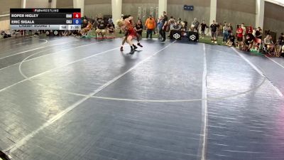 144 lbs Champ. Round 1 - Roper Higley, Idaho vs Eric Sigala, California