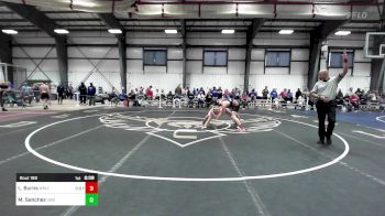 184 lbs Consi Of 16 #1 - Luke Burns, Wesleyan vs Michael Sanchez, Southern Maine