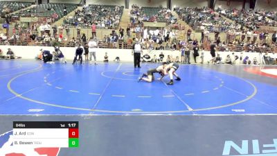 84 lbs Quarterfinal - Jaz Ard, Icon Wrestling Club vs Brantley Bowen, Troup Wrestling