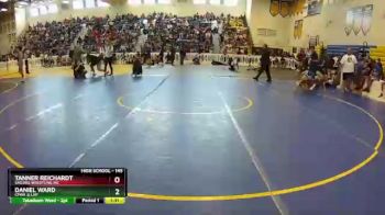 145 lbs Champ. Round 3 - Tanner Reichardt, Sailors Wrestling Inc vs Daniel Ward, CFWA @ LHP