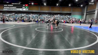 145 lbs Consi Of 32 #1 - Axel Thomas, Aniciete Training Club vs Brodee Flournoy, Horns Up Wrestling