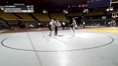 149 lbs Rr Rnd 4 - Kyle Manuel, Unattached -Northern Colorado vs Tanner Frothinger, Utah Valley