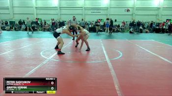 157 lbs Round 2 (10 Team) - Griffin Kernik, GT Alien - 2 vs Peter Sadchikov, Dayton Bandits