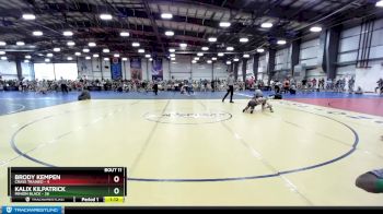 72 lbs Rd# 6- 9:00am Saturday Final Pool - Brody Kempen, Crass Trained vs Kalix Kilpatrick, Minion Black