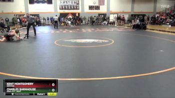106 lbs Semifinal - Charles Barnhouse, Iowa City, West vs Kent Montgomery, Newton