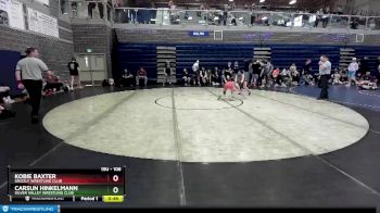 106 lbs Cons. Semi - Kobie Baxter, Grizzly Wrestling Club vs Carsun Hinkelmann, Silver Valley Wrestling Club