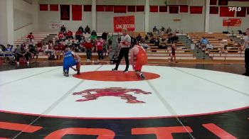 215 lbs Round 1 (6 Team) - Rhistyn VanDonge, Onaga HS vs Chandler Scott, Pomona-West Franklin HS