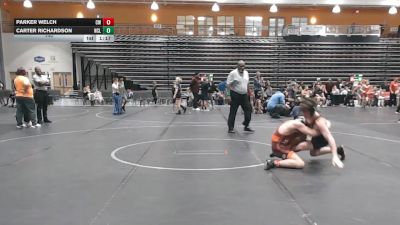 140 lbs Round 6 (8 Team) - Parker Welch, Crossroads Wrestling vs Carter Richardson, NC Legend