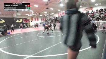 155 lbs Cons. Round 4 - Michelle Flores, Rio Mesa vs Keegan Dillon, La Canada