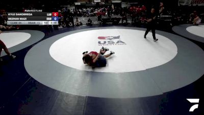 126 lbs Kyle DaNobrega, LAWA - Los Angles Wrestling Association vs Bezhan Niazi, BAWA-Bay Area Wrestling Association