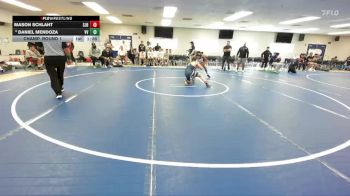 113 lbs Champ. Round 1 - Mason Schlaht, St John Bosco vs Daniel Mendoza, Victor Valley