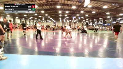 170 lbs Rr Rnd 1 - Kyser Kostoff, Team Shutt NXT GEN vs Ed Franco, Parabellum Wrestling Academy