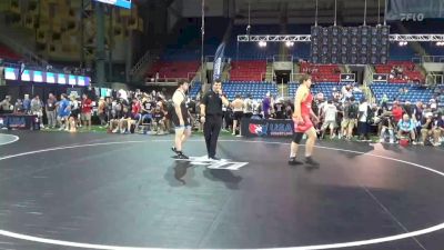 285 lbs Cons 8 #1 - Micah Hach, South Dakota vs Brok Carolfi, Wisconsin