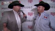 Interview: Curtis Cassidy - Steer Wrestling Winner - Performance 4 - 2021 Canadian Finals Rodeo
