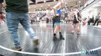 80 lbs Rr Rnd 3 - Tucker Tate, Grove Takedown Club vs Colton Toothman, HURRICANE WRESTLING ACADEMY