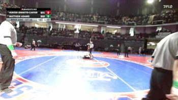 157-4A Champ. Round 1 - Matthew Adams, Walnut Grove vs Hunter Jennette-Carter, Wayne County HS