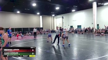 126 lbs Round 1 (6 Team) - Kaden Kowalek, Nebraska Smash (Dev A) vs Brendan Larson, Team STL White