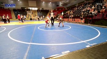 60 lbs Rr Rnd 4 - Kasen Shouse, Cowboy Wrestling Club vs Brantley Wisdom, Caney Valley Wrestling