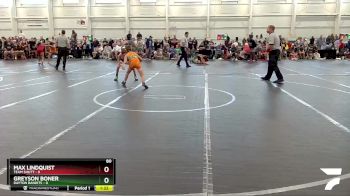 80 lbs Round 2 (6 Team) - Greyson Boner, Dayton Bandits vs Max Lindquist, Team Shutt