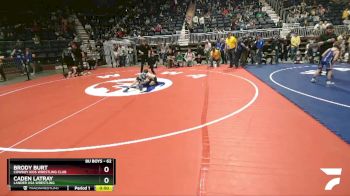 62 lbs Cons. Round 4 - Caden LaTray, Lander USA Wrestling vs Brody Burt, Cowboy Kids Wrestling Club