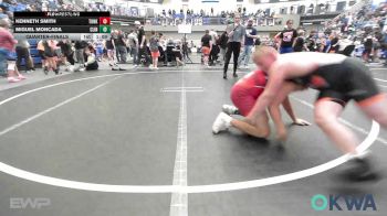 155 lbs Quarterfinal - Kenneth Smith, Tonkawa Takedown Club vs Miguel Moncada, Clinton Youth Wrestling