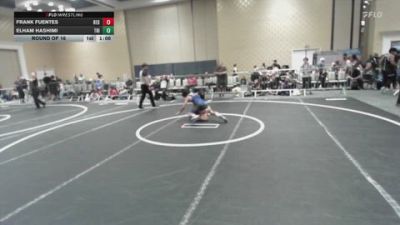 113 lbs Round Of 16 - Frank Fuentes, Red Star Wrestling Academy vs Elham Hashimi, Tri Valley Elite