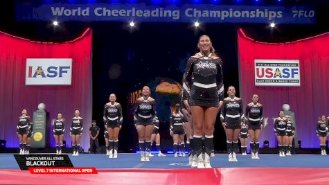 Vancouver All Stars - Blackout [2025 L7 International Open Finals] 2025 The Cheerleading Worlds