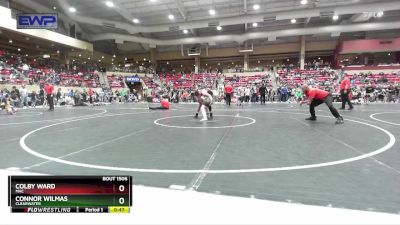 110 lbs Champ. Round 1 - Connor Wilmas, Clearwater vs Colby Ward, MAC