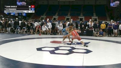 175 lbs Cons. Sub-quarters - Zane Engels, Minnesota vs CJ Pensiero, Pennsylvania