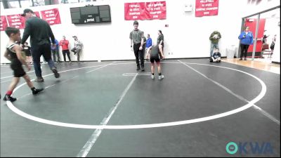 52 lbs Round Of 32 - Avelino Juarez, Clinton Youth Wrestling vs Jace Wright, Tuttle Wrestling