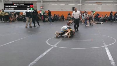 72 lbs Round 2 (6 Team) - Lorenzo Palfy, Brecksville vs Eesa Mirza, Florida Scorpions