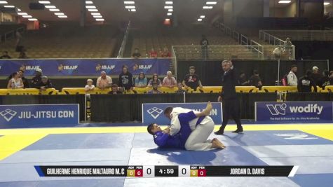 Jordan D. Davis vs Guilherme Henrique Maltauro M. C 2026 Pan Jiu Jitsu IBJJF Championship