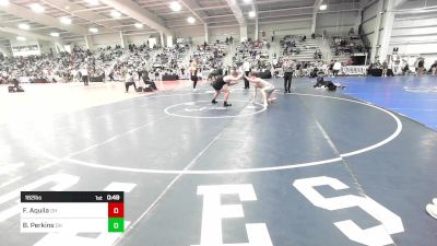 182 lbs Consi Of 32 #2 - Frank Aquila, OH vs Bryce Perkins, OH