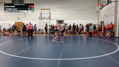 110-120 lbs Champ. Round 1 - Zandra Vock, Oregon vs Evalyn Idzik, Saint Viator