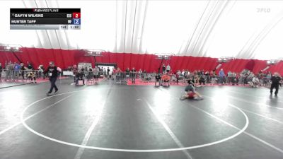 126 lbs Cons. Semi - Gavyn Wilkins, Excel vs Hunter Taff, Wrestling Factory