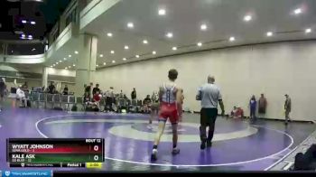 132 lbs Round 3 (8 Team) - Wyatt Johnson, Iowa Gold vs Kale Ask, SD Blue