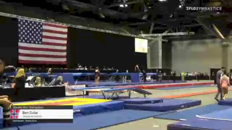 Ben Cube - Double Mini Trampoline, Vargas Academy - 2021 USA Gymnastics Championships