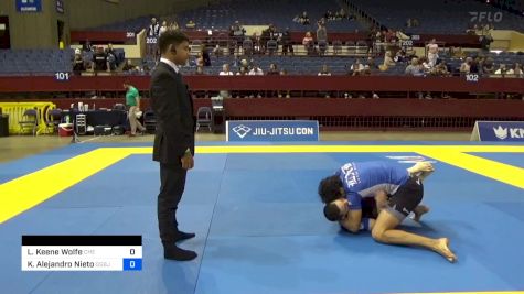 Lowell Keene Wolfe vs Kevin Alejandro Nieto 2024 Pan IBJJF Jiu-Jitsu No-Gi Championship