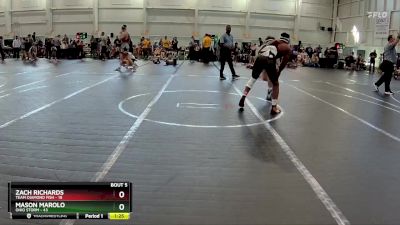 190 lbs Round 2 (6 Team) - Zach Richards, Team Diamond Fish vs Mason Marolo, Ohio Storm